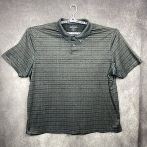 Saddlebred Performance Polo Shirt Mens Big & Tall 2XLT Gray Casual Golf Outdoors